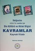 Din Kültürü ve Ahlak Bilgisi Kavramlar Kaynak Kitabı