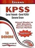 KPSS Genel Kültür Genel Yetenek Deneme Sınavı 10 Deneme