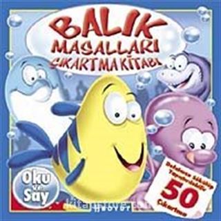 Balık Masalları Çıkartma Kitabı