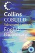 Cobuild Advanced Learner's English Dictionary + CD-ROM Ciltli