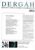 Dergah Edebiyat Sanat Kültür Dergisi Sayı:246 Ağustos 2010