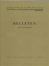 Belleten Cilt: LXXIX - Sayı 286 Aralık 2015