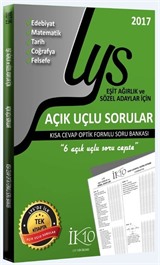 LYS Açık Uçlu Soru Bankası Eşit Ağırlık ve Sözel Adaylar İçin