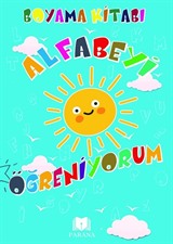 Alfabeyi Öğreniyorum Boyama Kitabı