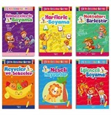 Şirin Boyama Seti (6 Kitap)