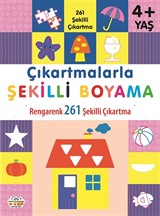 Çıkartmalarla Şekilli Boyama 4 Yaş Üstü