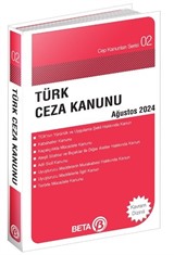 Türk Ceza Kanunu (Ağustos 2024)
