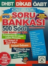DHBT DİKAB ÖABT KPSS Konu Anlatımlı Soru Bankası 500 Soru