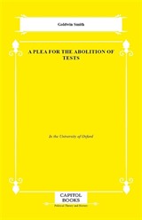 A Plea for the Abolition of Tests