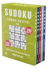 Sudoku Uzman Seviye 5 Kitap Set (11-12-13-14-15)