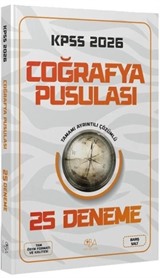 2026 KPSS Coğrafya Pusulası 25 Deneme Çözümlü