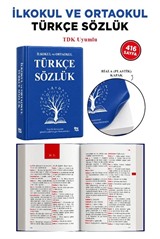 İlkokul ve Ortaokul Türkçe Sözlük Biala (Plastik) Kapak