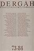 Dergah Edebiyat Sanat Kültür Dergisi 73-84 Cilt 7
