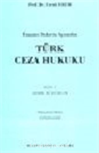 Türk Ceza Hukuku Cilt 1