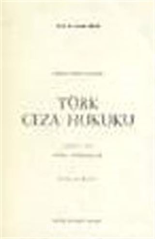 Türk Ceza Hukuku Cilt 3