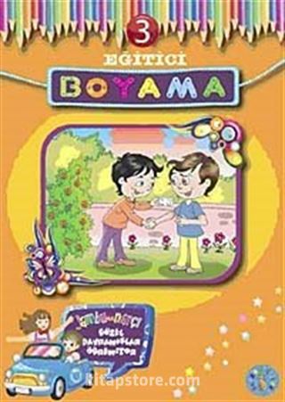 Eğitici Boyama-3 / Jambu ile Narçi Güzel Davranışlar Öğreniyor