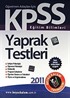 2011 KPSS Eğitim Bilimleri Yaprak Testleri