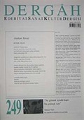 Dergah Edebiyat Sanat Kültür Dergisi Sayı:249 Kasım 2010