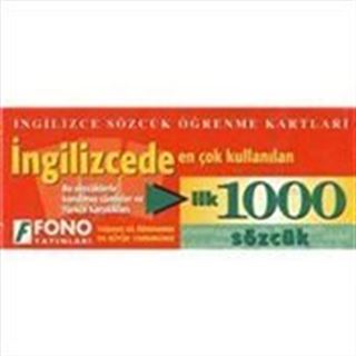 İngilizcede En Çok Kullanılan İlk 1000 Sözcük (Kart)