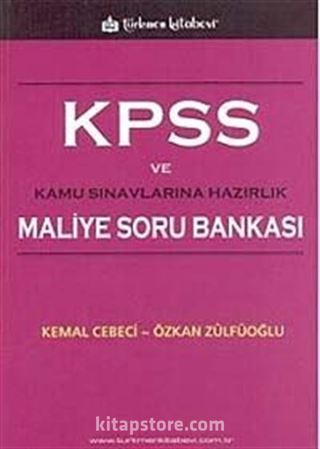 KPSS Maliye Soru Bankası