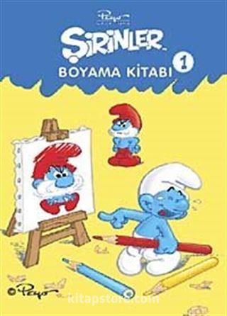 Şirinler Boyama Kitabı 1