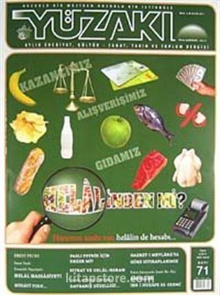 Yüzakı Aylık Edebiyat, Kültür, Sanat, Tarih ve Toplum Dergisi/Sayı:71 Ocak 2011