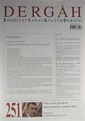 Dergah Edebiyat Sanat Kültür Dergisi Sayı:251 Ocak 2011