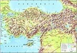 Türkiye Fizik Haritası 260 Parça (33x48-Kod:3268)