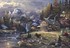 Gizemli Dağ 2000 Parça (66x96-Kod:3904)