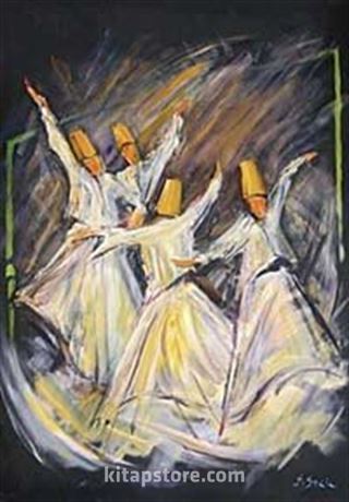 Semazenler 500 Parça (33x48-Kod:3530)