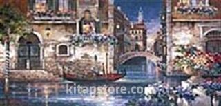 Mavi Romantizm 1500 Parça (48x99-Kod:3764)