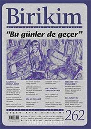 Birikim / Sayı:262 Yıl: 2011 / Aylık Sosyalist Kültür Dergisi