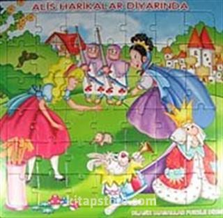 Alis Harikalar Diyarında Yapboz / Klasik Masallar Puzzle Dizisi