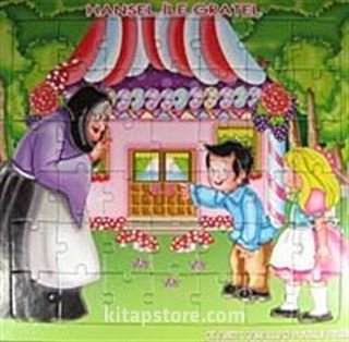 Hansel ile Gratel Yapboz / Klasik Masallar Puzzle Dizisi