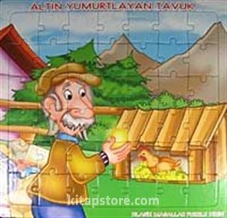 Altın Yumurtlayan Tavuk Yapboz / Klasik Masallar Puzzle Dizisi