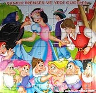 Pamuk Prenses ve Yedi Cüceler Yapboz / Klasik Masallar Puzzle Dizisi