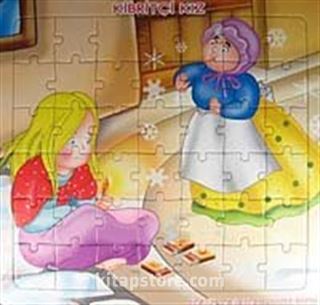 Kibritçi Kız Yapboz / Klasik Masallar Puzzle Dizisi