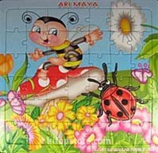 Arı Maya Yapboz / Klasik Masallar Puzzle Dizisi