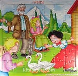 Heidi Yapboz / Klasik Masallar Puzzle Dizisi