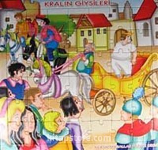 Kralın Giyisileri Yapboz / Klasik Masallar Puzzle Dizisi