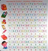 Matematik Puzzle Çıkarma Öğreniyorum Yapboz