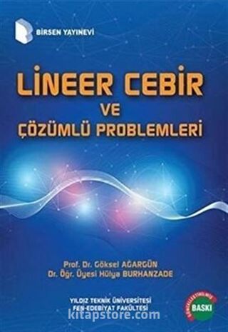 Lineer Cebir ve Çözümlü Problemleri