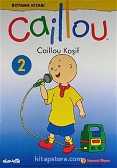 Caillou Boyama Sayfalari Evimin Altin Topu