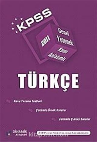 2011 KPSS Genel Kültür Türkçe Konu Anlatımlı