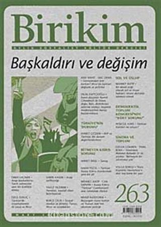 Birikim / Sayı:263 Yıl: 2011 / Aylık Sosyalist Kültür Dergisi