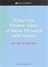Türkiye'nin Yönetim Yapısı ve Kamu Personeli Ders Notları
