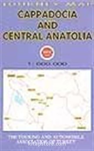Cappadocia And Central Anatolia/ Kapadokya Haritası