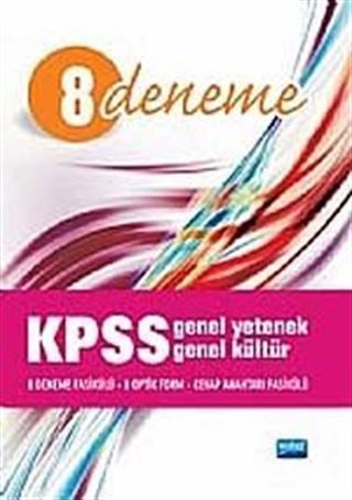 KPSS Genel Yetenek Genel Kültür 8 Deneme
