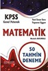 KPSS Genel Yetenek Matematik 50 Tahmin Deneme