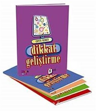 Dikkat Geliştirme Seti 6 Yaş (5 Kitap Takım)
